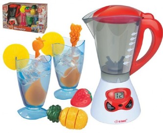 Mixér s doplňky 13ks plast 22cm na baterie se zvukem v krabici