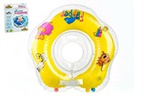 Plavací nákrčník Flipper/Kruh žlutý v krabici 17x20cm 0+