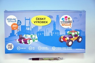 Stavebnice Seva City mini 1 plast 145ks v krabici 31x16x7,5cm Stavebnice Seva City mini 1 plast 145ks v krabici 31x16x7,5cm