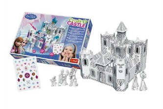 Královský Zámek Ledové království/Frozen kreativní sada v krabici 40x27x6cm