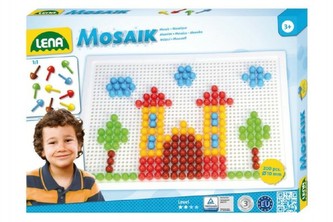 Mozaika klobouček 1cm hladký 200ks v krabici Mozaika klobouček 1cm hladký 200ks v krabici