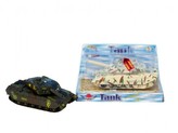 Tank kov 12cm se světlem a zvukem v krabičce