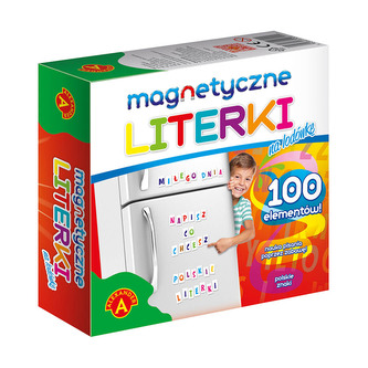 Magnetyczne literki na lodówkę