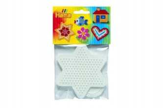 Podložka na zažehlovací korálky - hvězda,srdce 2ks v sáčku 9x9cm Podložka na zažehlovací korálky - hvězda,srdce 2ks v sáčku 9x9cm