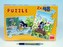 Puzzle Krtek 26,4x18,1cm 2x48 dílků v krabici 27x19x3,5cm