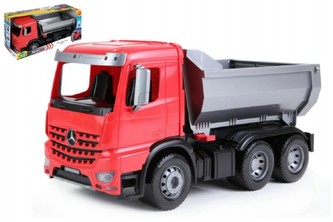 Auto sklápěč Worxx plast 46cm 1:15 v krabici Mercedes Arocs