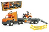 Auto Super Tech Truck s nakladačem plast 78cm v krabici Wader