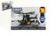 Stavebnice Dromader SWAT Policie Vrtulník 202ks plast v krabici 32x21,5x5cm