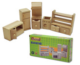 Dřevěný mini nábytek - kuchyně