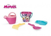 Sada na písek Minnie plast 5ks 25x18cm v síťce 12m+ Wader