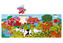 Deskové puzzle farma dřevěné 21 dílů