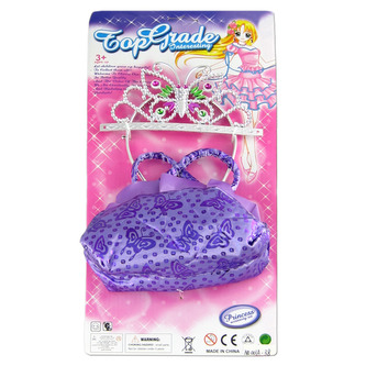 Kabelka fialová + náhradelník