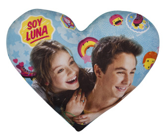 Polštářek ve tvaru srdce Soy Luna