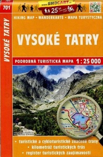 SC 701 Vysoké Tatry 1:25 000