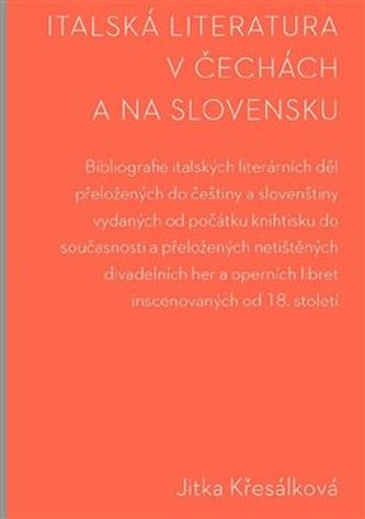 Italská literatura v Čechách a na Slovensku