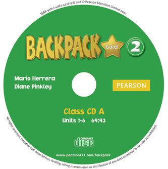 Backpack Gold 2 Class Audio CD New Edition