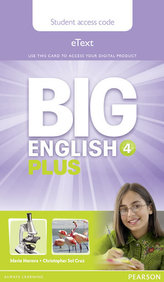 Big English Plus 4 Pupil´s eText Access Card
