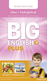 Big English Plus 3 Pupil´s eText and MyEnglishLab Access Card
