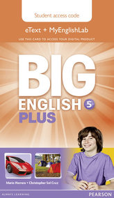 Big English Plus 5 Pupil´s eText and MyEnglishLab Access Card