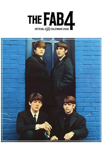 The Beatles FAB4 - nástěnný kalendář 2018
