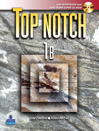 Top Notch 1B with Super CD-ROM Split B (Units 6-10) with Workbook and Super CD-ROM