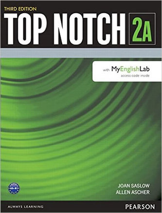 Top Notch 2A Student Book Split A with MyEnglishLab
