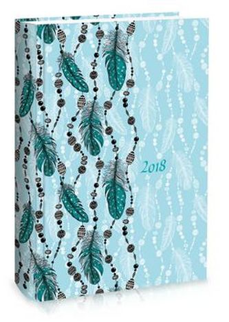 Diář A5 LYRA týdenní Indian 2018