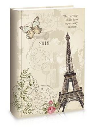 Diář A5 LYRA týdenní Paris 2018