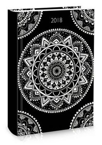 Diář A7 LYRA týdenní Mandala 2018