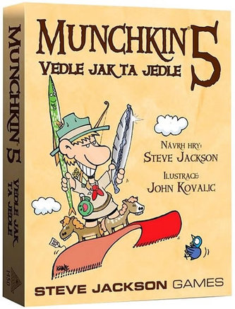 Munchkin 5/Vedle jak ta jedle - Karetní hra