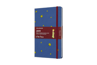 Moleskine: Malý princ plánovací zápisník 2019 L