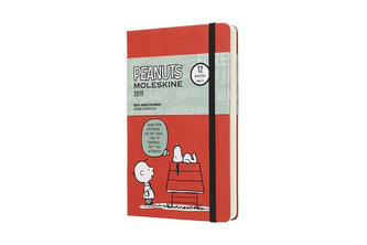 Moleskine: Snoopy denní diář 2019 L
