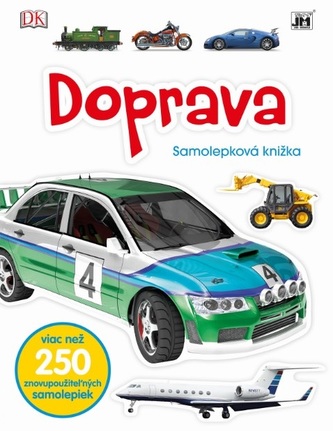 Samolepková knižka - Doprava