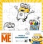 Omalovánkové puzzle s voskovkami Mimoni