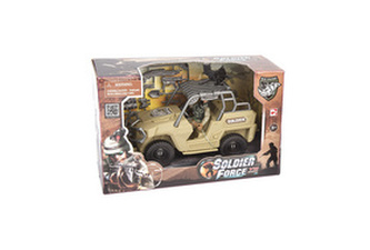 Soldier Force Quick Vehicle Jeep - Pouštní jeep