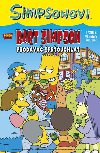 Simpsonovi - Bart Simpson 1/2018 - Prodavač šprťouchlat