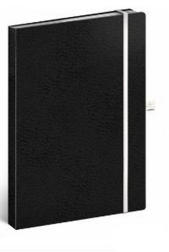 Notes Vivella tečkovaný černý/bílý