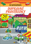 Dopravní prostředky s 50 samolepkami