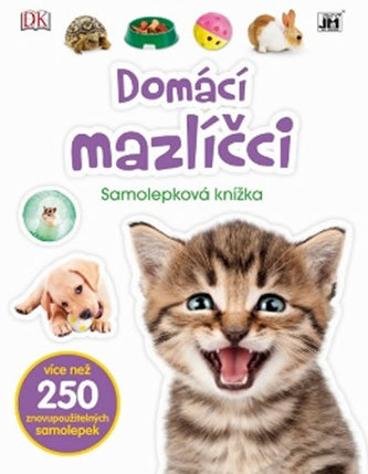 Samolepková knížka Domácí mazlíčci