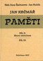 Jan Krčmář: Paměti – díl II. a III.