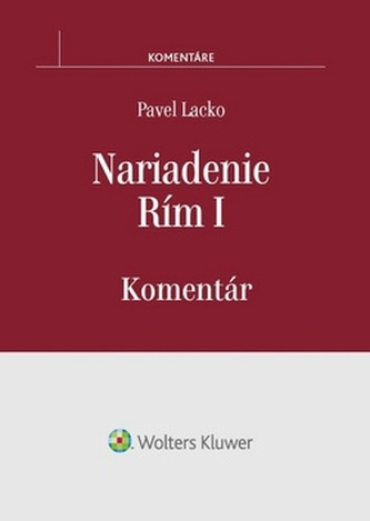 Nariadenie Rím I Nariadenie Rím I