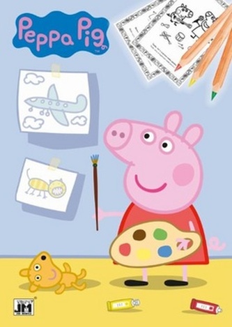 Peppa - Omalovánky A4