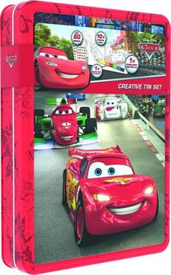 Kreativní plechovka Auta