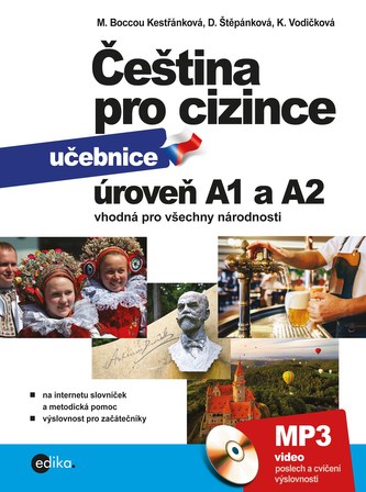 Čeština pro cizince A1 a A2 (učebnice a cvičebnice)
