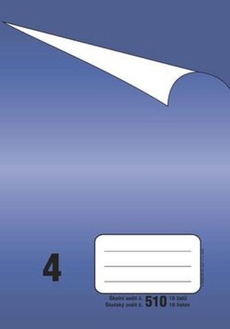 Školní sešit BOBO 510 bezdřevý Školní sešit BOBO 510 bezdřevý