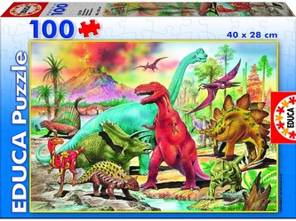 Puzzle Dinosauři
