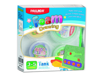 Foam Drawing – kreativní sada Tank