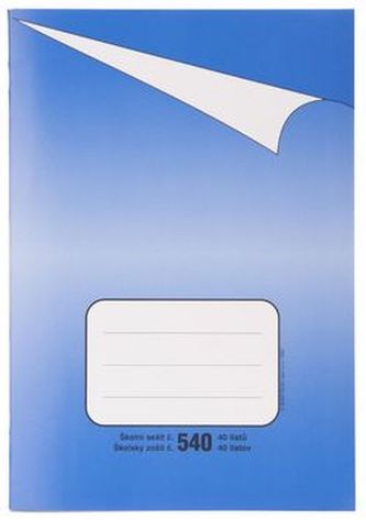 Školní sešit BOBO 540 bezdřevý Školní sešit BOBO 540 bezdřevý