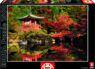 Puzzle Klášter Daigo-Ji, Kyoto, Japonsko 1500 dílků