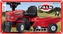 Odstrkovadlo - traktor Farm Mustang 350S s volantem+valník